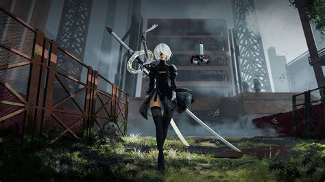 2b Yorha No 2 Type B 4k 8k Hd Nier Wallpaper 7