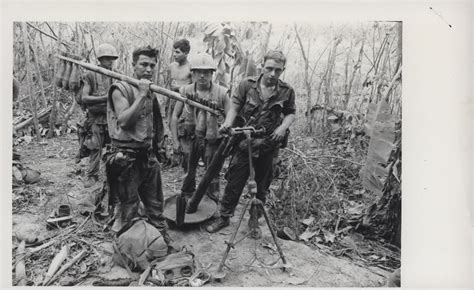 Marines With An Mm Enemy Mortar August Nva Mor Flickr