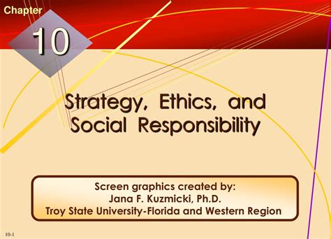 Ppt Strategy Ethics And Social Responsibility Powerpoint
