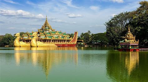 The yele pagoda in kyauktan township, yangon region. Myanmar Tourist Attractions - Places to Visit in Myanmar Burma