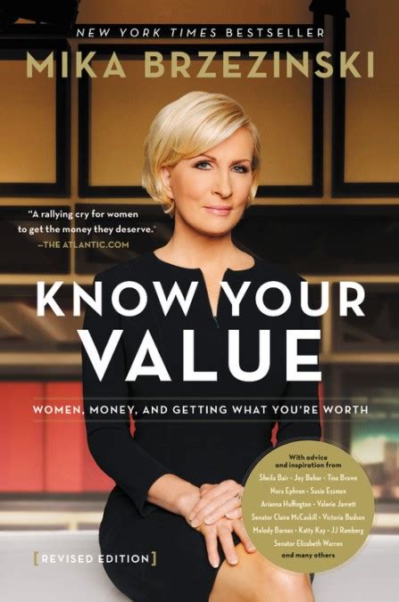 Know Your Value By Mika Brzezinski Hachette Book Group