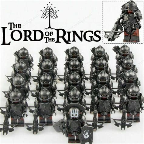 Uruk Hai Archers Army With Crossbow The Lord Of The Rings 21pcsset Mi