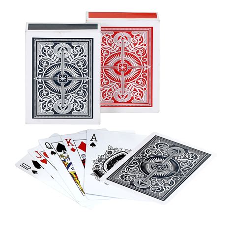 Monte Carlo Dual Deck Standard Playing Cards With Case