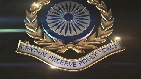 Basemenstamper Central Reserve Police Force Crpf Logo