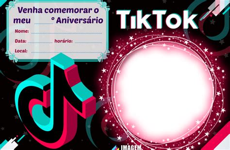Convite Tik Tok Modelos Para Editar E Imprimir Festa Free The Best