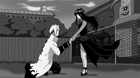 Naruto Commission Naruhina Will You Marry Me By Darkkitty669 On