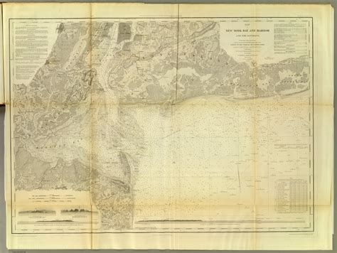 New York Bay Harbor David Rumsey Historical Map Collection