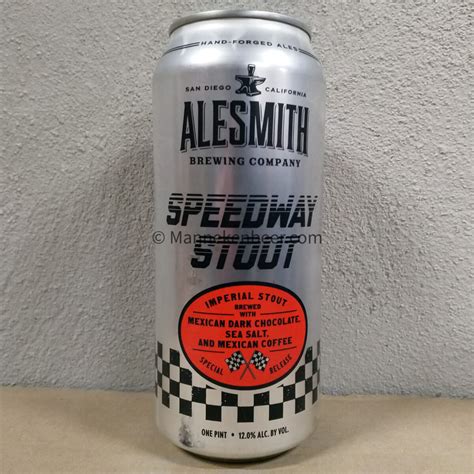 Alesmith Speedway Stout Mexican Dark Chocolate Sea Salt And Mexican