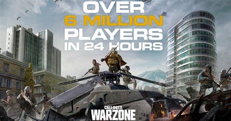 Call Of Duty Warzone Battle Royale Grátis Conquista 6 Milhões De