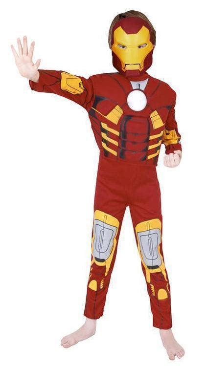 Iron Man Deluxe Costume For Kids Marvel Avengers Costume Super Centre