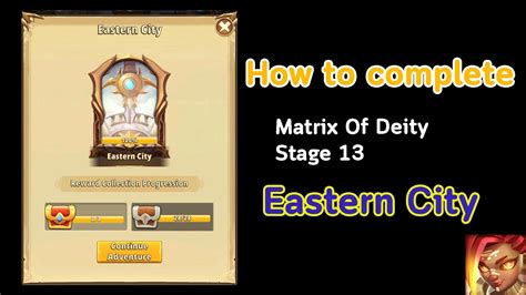 Heroes Awaken Idle RPG Matrix Of Deity Stage Eastern City YouTube