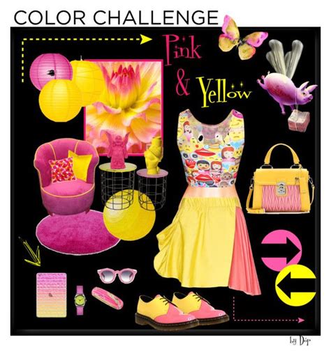 Color Challenge Pink And Yellow Pink Color Pink Yellow