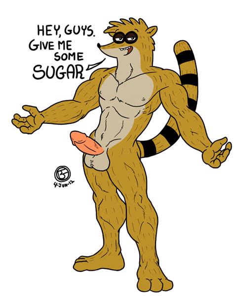 Rule 34 Abs Biceps Don Don Regular Show Male Male Only Muscle Muscles Regular Show Solo