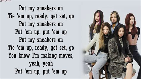 Itzy Sneakers English Version Lyrics Youtube