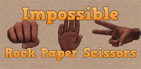 impossible rock paper scissors uk appstore for android