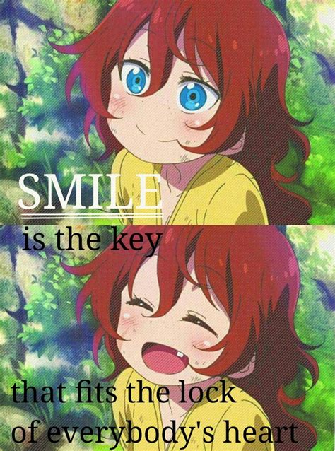 Anime Quote Anime Little Girl Smile Quote