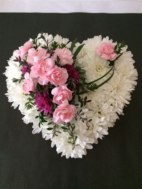 Heart Funeral Tribute Amanda Jayne Flowers Noosaville Florist