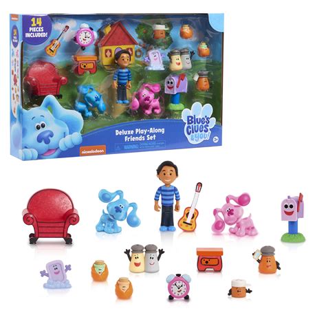 Blues Clues And You Deluxe Play Along Friends Set Ages 3 Walmart