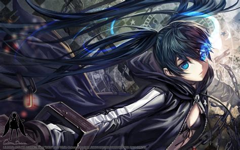 Gray and black dragon wallpaper, linux, kali linux nethunter. Black Rock Shooter, Anime girls, Anime, Strength (Black ...