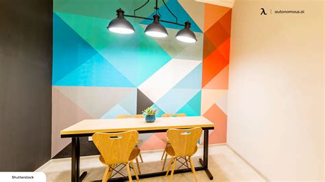 Decorate Your Office With Geometric Wall Ideas