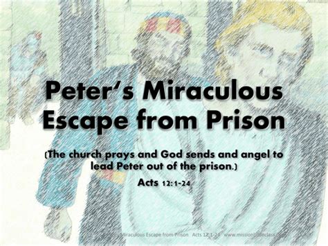 Peters Miraculous Escape From Prison