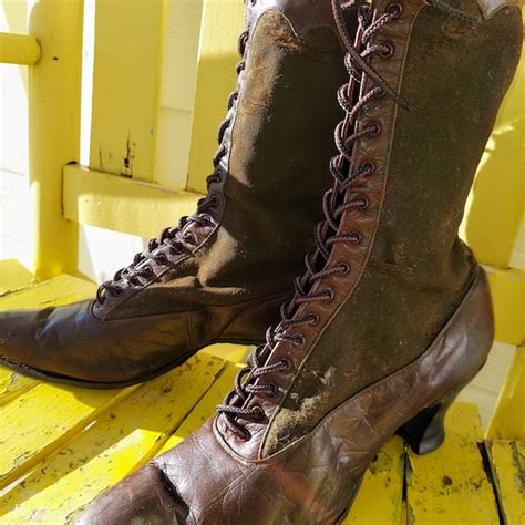 Victorian Boots Etsy