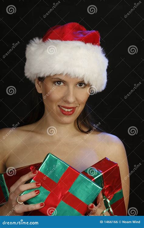 Gifts Stock Photo Image Of Gifts Christmas Female Santa 1466166