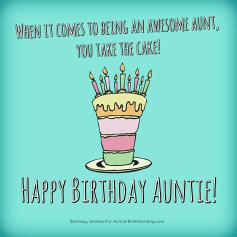 When It Comes To Being An Awesome Aunt You Take The Cake Happy