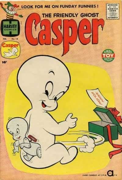 Casper 18 Golden Age Harvey Comics Casper The Friendly Ghost Best Comic Books Christmas Comics