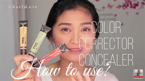 How To Use Color Corrector Concealer La Girl Color Corrector