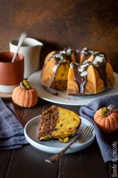 Torta Con Zucca Cioccolato E Mandorle Brodo Di Coccole