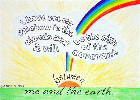 Genesis 913 I Have Set My Rainbow In The Clouds And It Will Be The