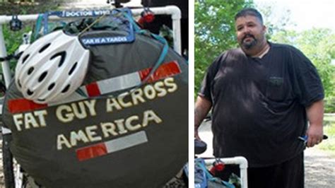 The World Called Him Fat So Now Hes Biking Across America For A Reason