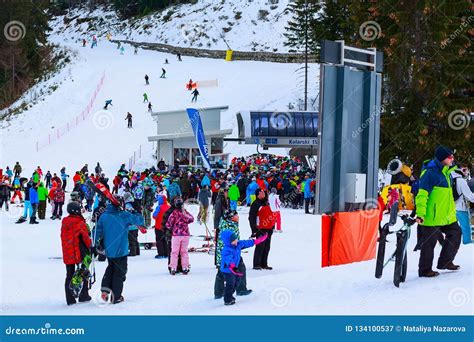 Ski Resort Bansko Bulgaria Editorial Photography Image Of Bansko Colorful