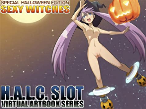 Halc Halc Solt Virtural Artbook Series Special Halloween Edition Sexy Witches Final Eng