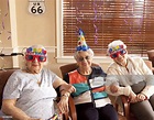 Seniors At Birthday Party Stock Photo | Getty Images