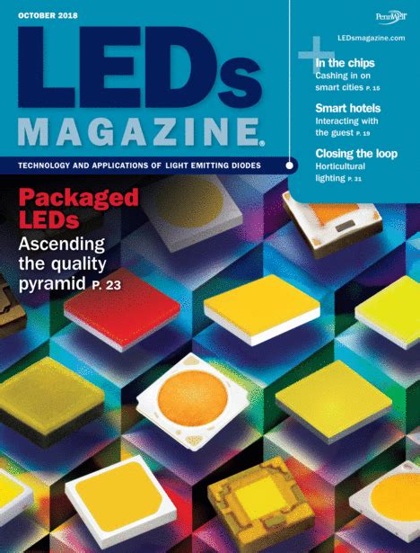 Subscribe To Leds Magazine Light Emitting Diode Diodes Smart City