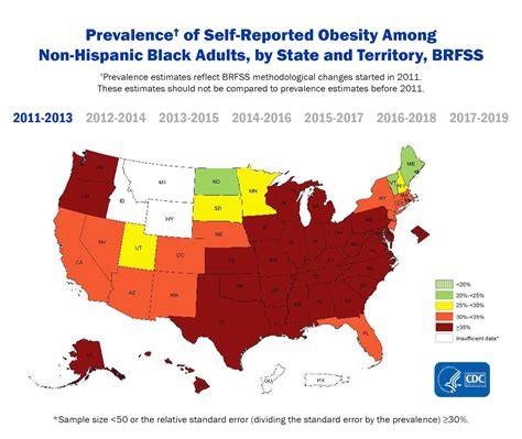 Adult Obesity Prevalence Maps Overweight And Obesity Cdc