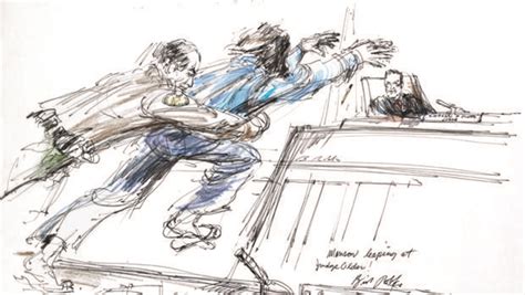 Courtroom Sketch Artists Documenting History Where Cameras Arent