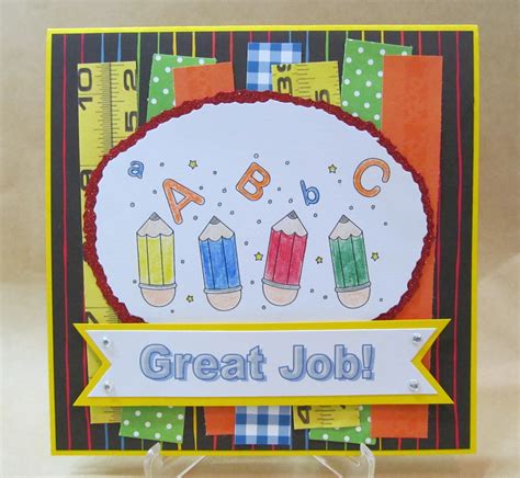 Savvy Handmade Cards Great Job Card