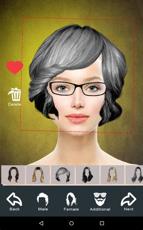 Celebrity hairstylist is an amazing hairstyle app where you can get the list of fabby look is another free and popular hairstyle app for both ios and android users, which. Hairstyle Changer app, virtual makeover women, men for ...