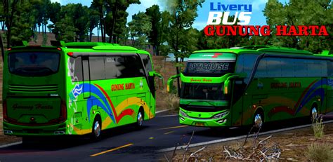 Maybe you would like to learn more about one of these? Livery Bus Simulator Indonesia Shd Gunung Harta - livery ...