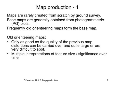 Ppt Unit 3 Map Production Powerpoint Presentation Free Download