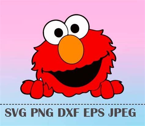 Layered Elmo Svg Ideas Layered Svg Cut File Creative Best Free