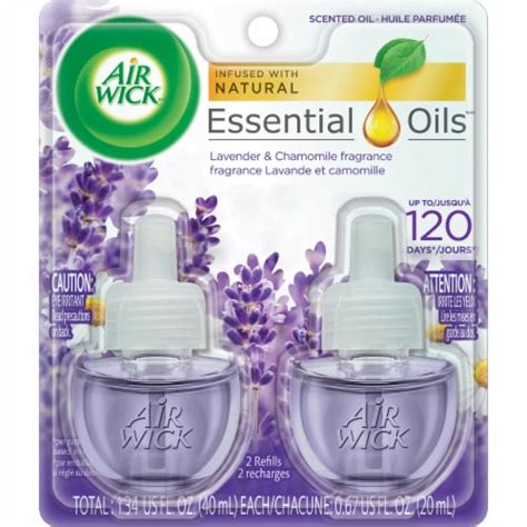 Air Wick Plug In Scented Oil Refill Lavender And Chamomile Air