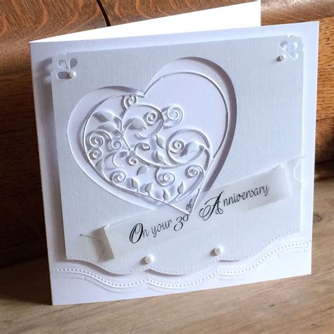 Pin By Andria Cameron On Cards Anniversary Cards Handmade Wedding