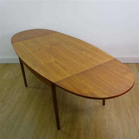 1960s Oval Teak Extending Dining Table From Heals Mark Parrish Mid