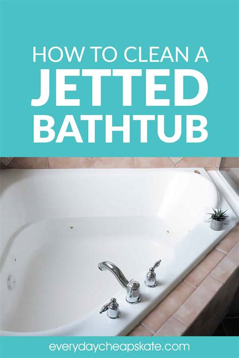 No more black gunk or nasty bacteria seeping its way into your bath water and. How to Clean a Jetted Jacuzzi-Type Tub • Everyday Cheapskate