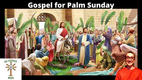 Gospel For Palm Sunday Year B Deaf Catholic Youtube
