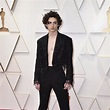 Timothee Chalamet en la alfombra roja de los Premios Oscar 2022 ...